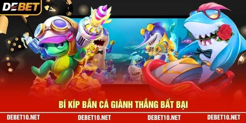 Bí kíp bắn cá giành thắng bất bại