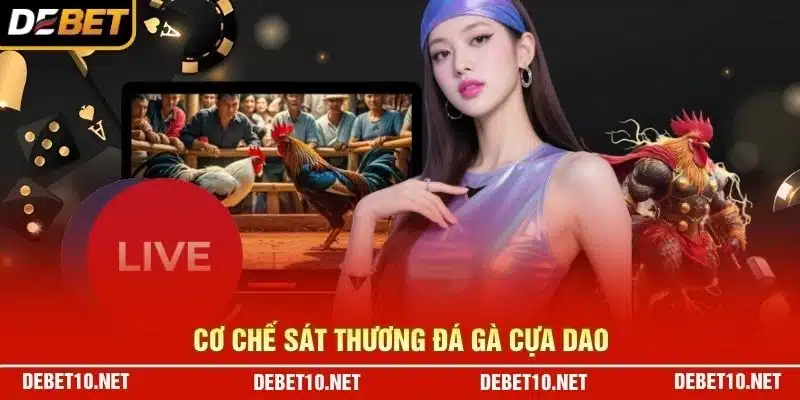 Cơ chế sát thương đá gà cựa dao